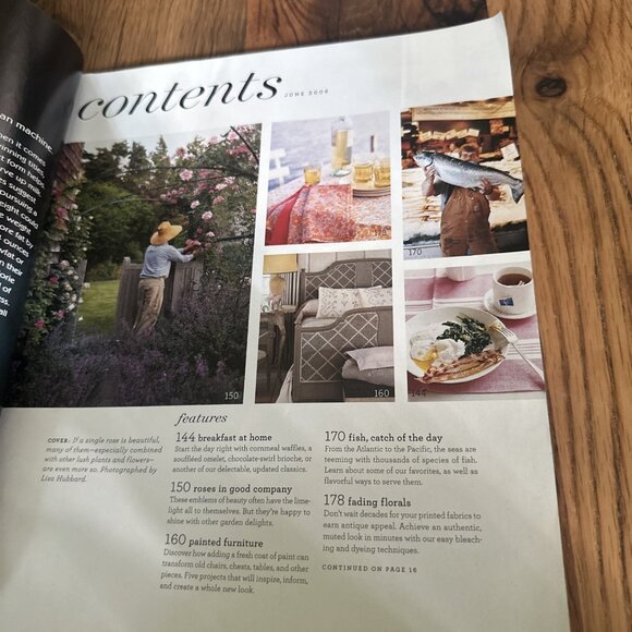 Martha Stewart Living Magazine Summer Delights June 2006 - Picture 2 of 8